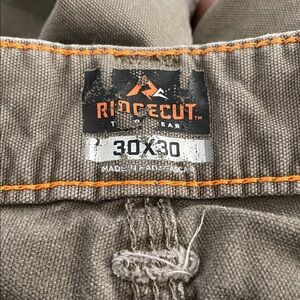 Ridgecut work jeans size 30x30